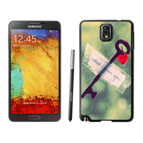 Valentine Key Samsung Galaxy Note 3 Cases DXK | Women